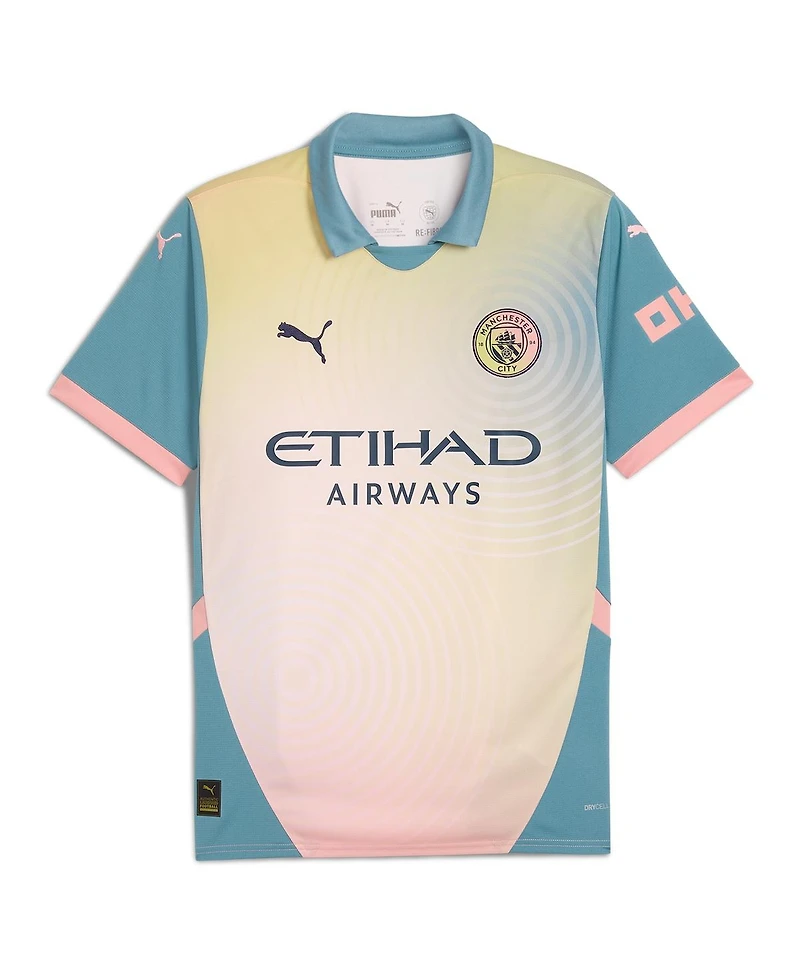 Puma Men's Kevin De Bruyne Blue Manchester City 2024/25 Fourth Replica Player Jersey