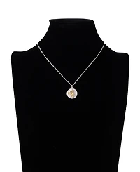 Disney Minnie Mouse Cubic Zirconia Tennis Pendant Necklace
