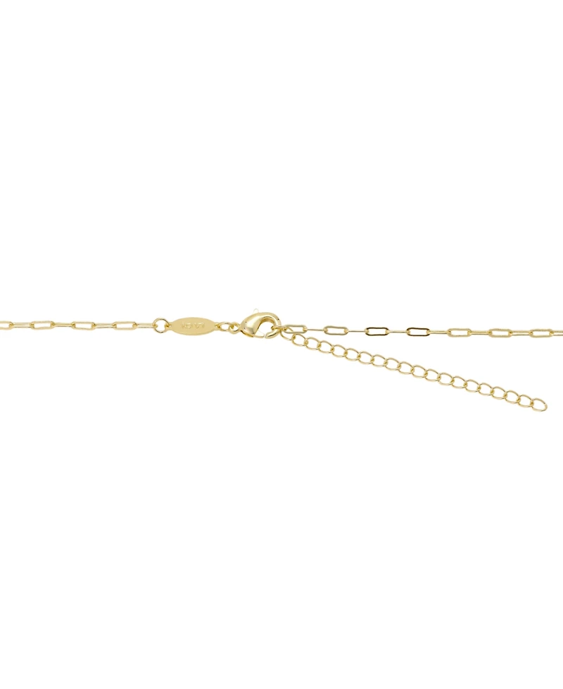 Disney Cubic Zirconia Mickey Mouse Football Charm Necklace