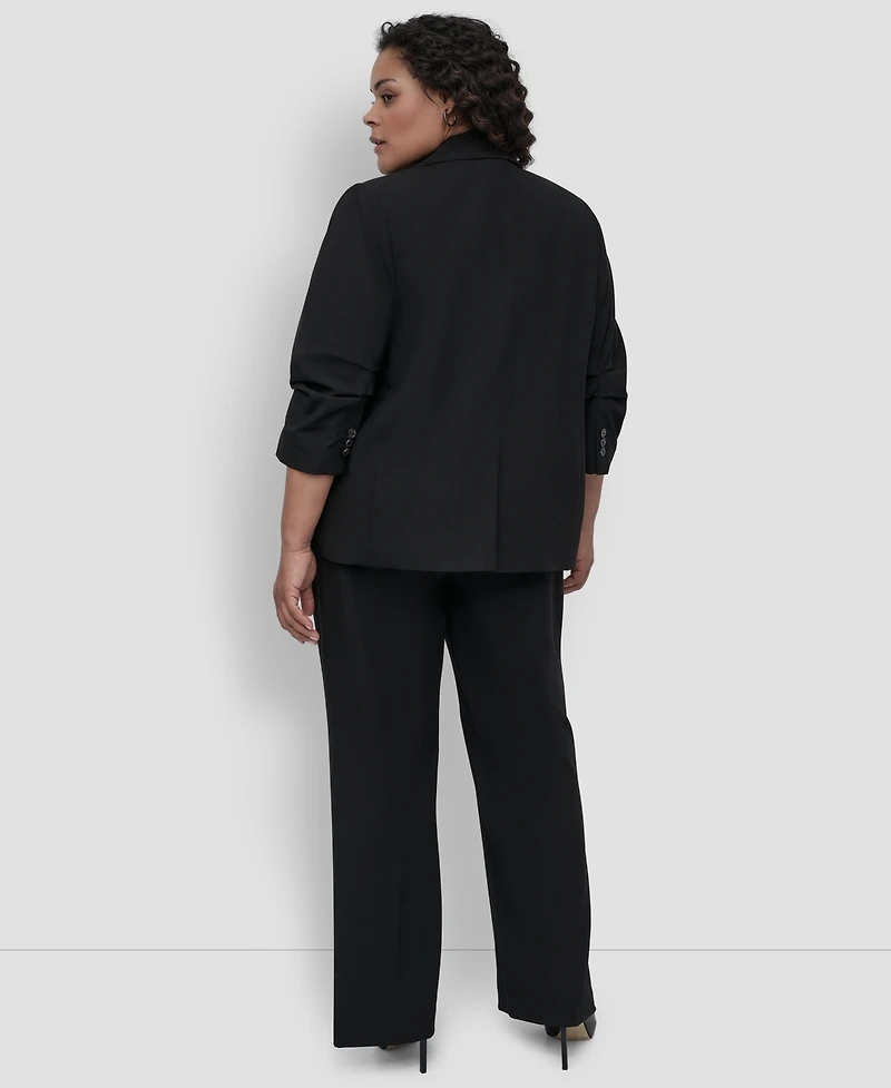 Dkny Plus 3/4-Sleeve Madison Jacket