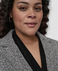 Dkny Plus Double D Topper Blazer