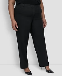 Dkny Plus Modern-Fit Pants
