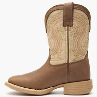 Durango Kids Lil' Rebel Pro Kids' Coffee and Bone Western Boot