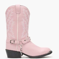 Durango Kids Lil' Pink Rhinestone Western Boot