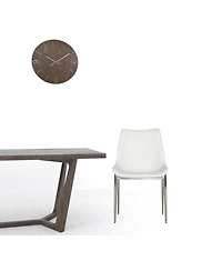 Modern Faux Leather Dining Chairs Set of 2 for Stylish Home Dining
