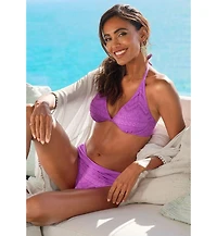 Lascana Women's Crochet Underwire Bikini Swimsuit Top Bra Sizing
