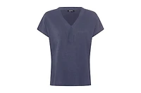 Olsen Women's Solid Short Sleeve T-Shirt