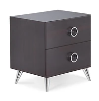 Two-Drawer End Table – A Chic and Practical Addition to Any Room