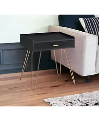 End Table with Drawer for Living Room or Bedroom Storage