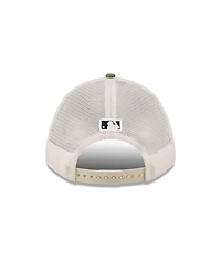 New Era Men's Light Beige/Olive Seattle Mariners 2025 Armed Forces Day 9FORTY M-Crown A-Frame Adjustable Hat