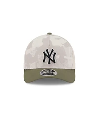 New Era Men's Light Beige/Olive New York Yankees 2025 Armed Forces Day 9FORTY M-Crown A-Frame Adjustable Hat