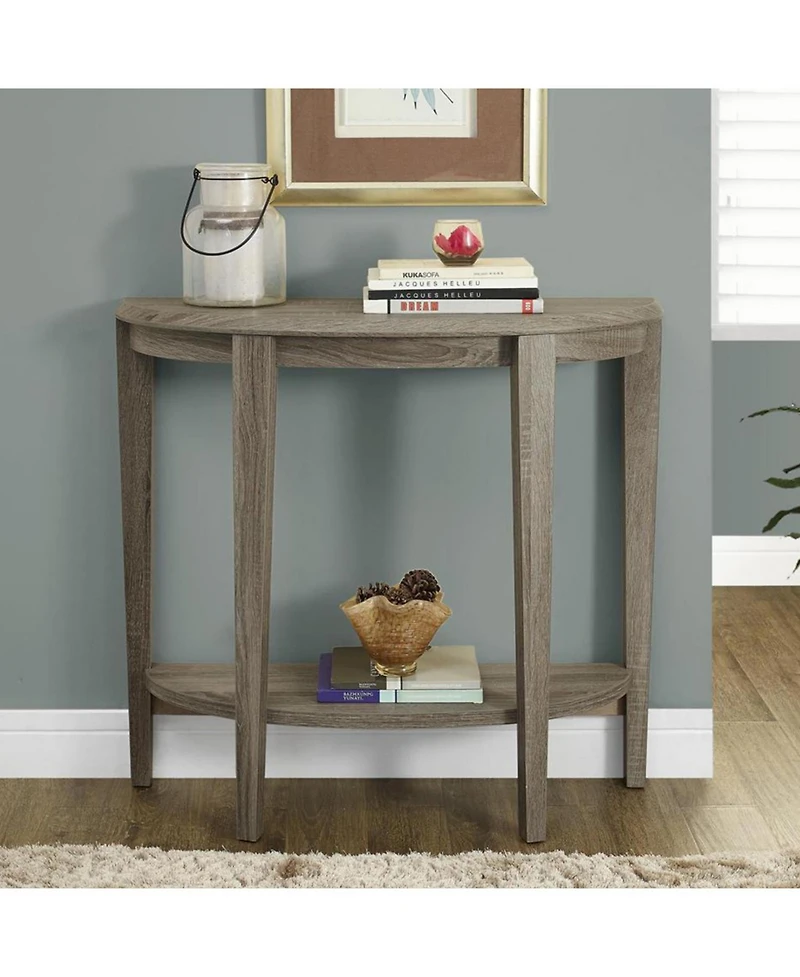 Modern End Table with Bottom Shelf for Storage
