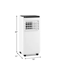 8000 Btu Portable Air Conditioner with Remote Control Cools up to 250/350 Sq.Ft