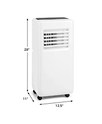 3-in-1 8000 Btu Portable Air Conditioner with Remote Control