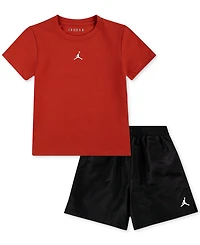 Jordan Toddler Boys Dri-fit Jumpman Woven Play Jersey T-Shirt & Mesh Shorts, 2 Piece Set