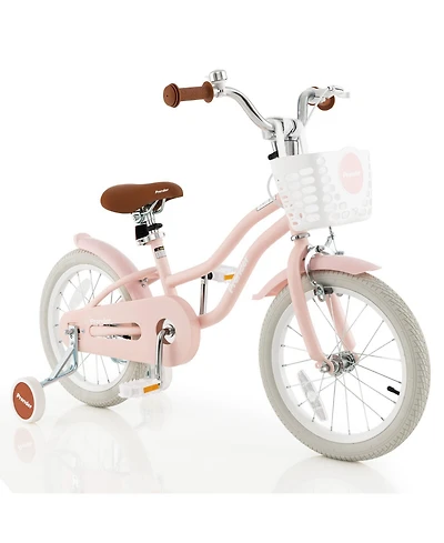 16" Kids Bike for Boys and Girls Aged 3-8 Years with Training Wheels