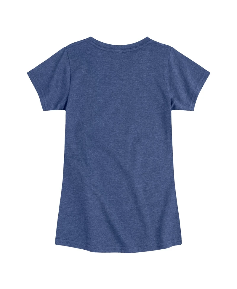 Hybrid Apparel Big Girls Peanuts Snoopy Woodstock Walk Graphic T-Shirt