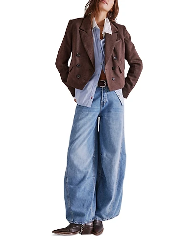 Free People Women's Westward Demi High-Rise Jeans