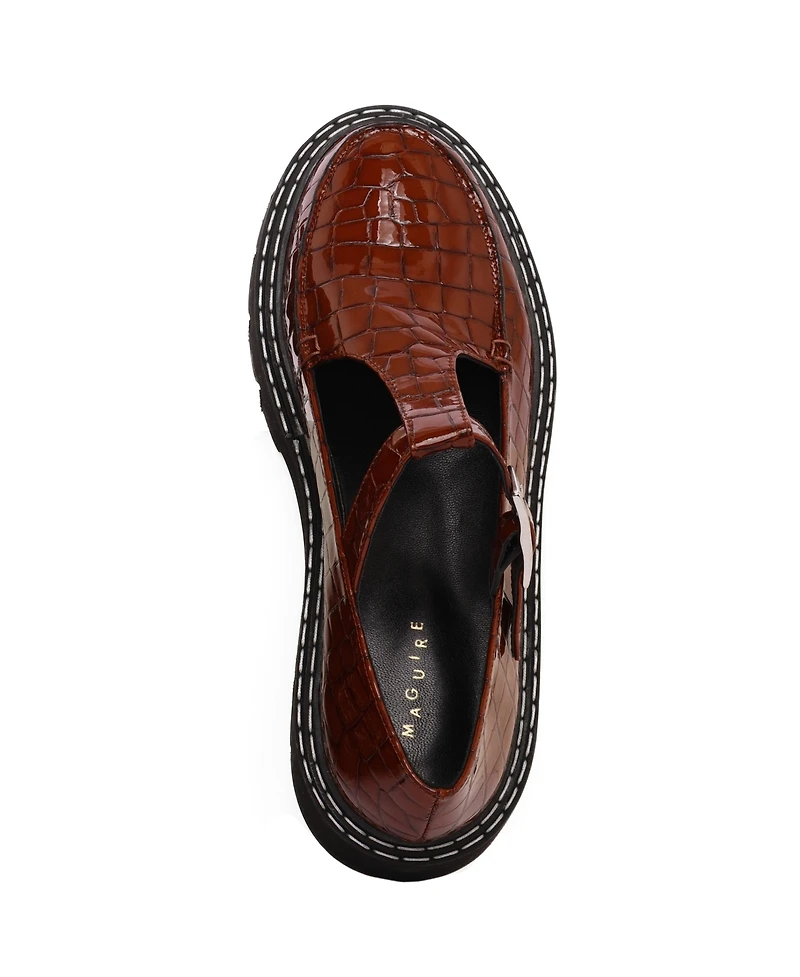 Maguire Shoes Neiva Deadstock Leather Mary Jane