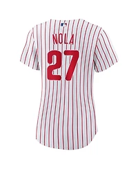 Nike Women's Aaron Nola White Philadelphia Phillies Home Replica Jersey