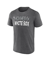 Fanatics Men's Heather Charcoal Chicago White Sox Fundamentals Shoot for the Sky T-Shirt