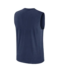 Nike Men's Navy Detroit Tigers Knockout Performance Muscle Tank Top