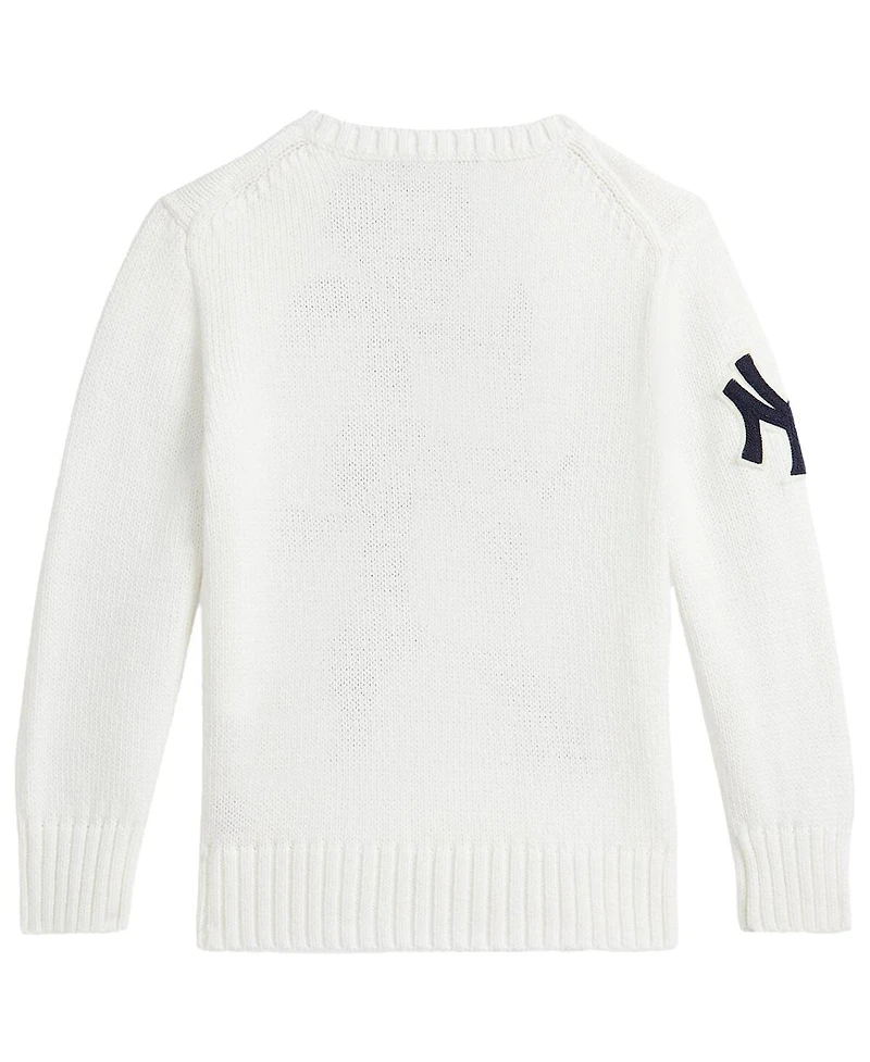 Polo Ralph Lauren Toddler and Little Boys Yankees Bear Sweater