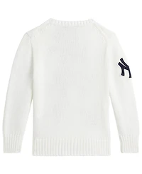 Polo Ralph Lauren Toddler and Little Boys Yankees Bear Sweater