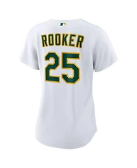 Nike Women's Brent Rooker White Athletics Home Replica Jersey
