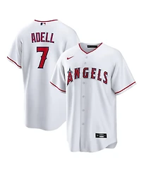 Nike Men's Jo Adell White Los Angeles Angels Home Replica Jersey