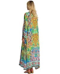 La Moda Clothing Women's Open Front Long Duster Cape