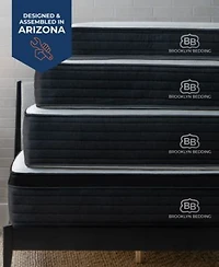 Brooklyn Bedding Select Gel Memory Foam Hybrid Cushion Firm Tight Top Mattress Collection