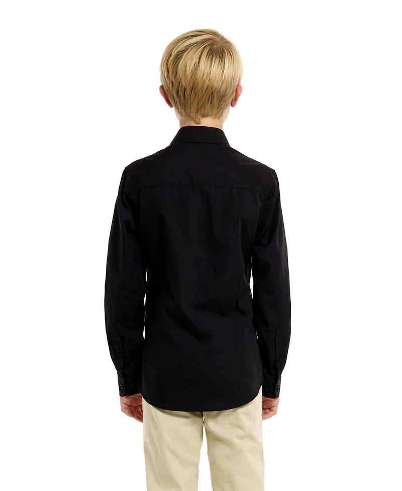 OppoSuits Big Boys Knight Solid Color Shirt
