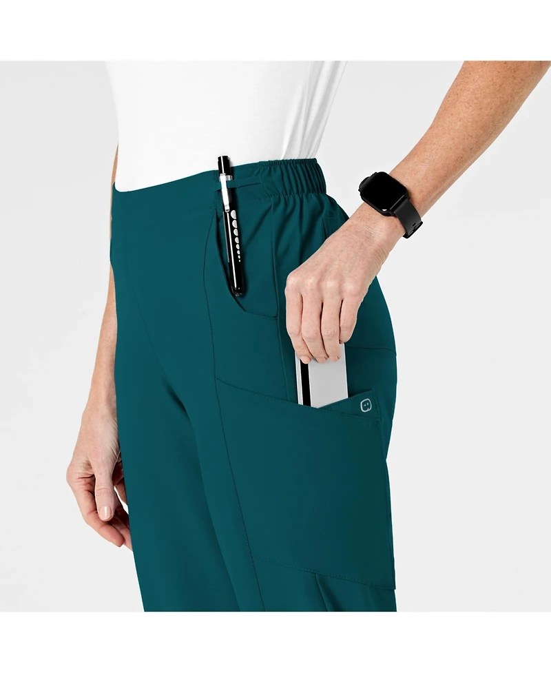 Wink Women's W123 Flat Front Cargo Scrub Pant