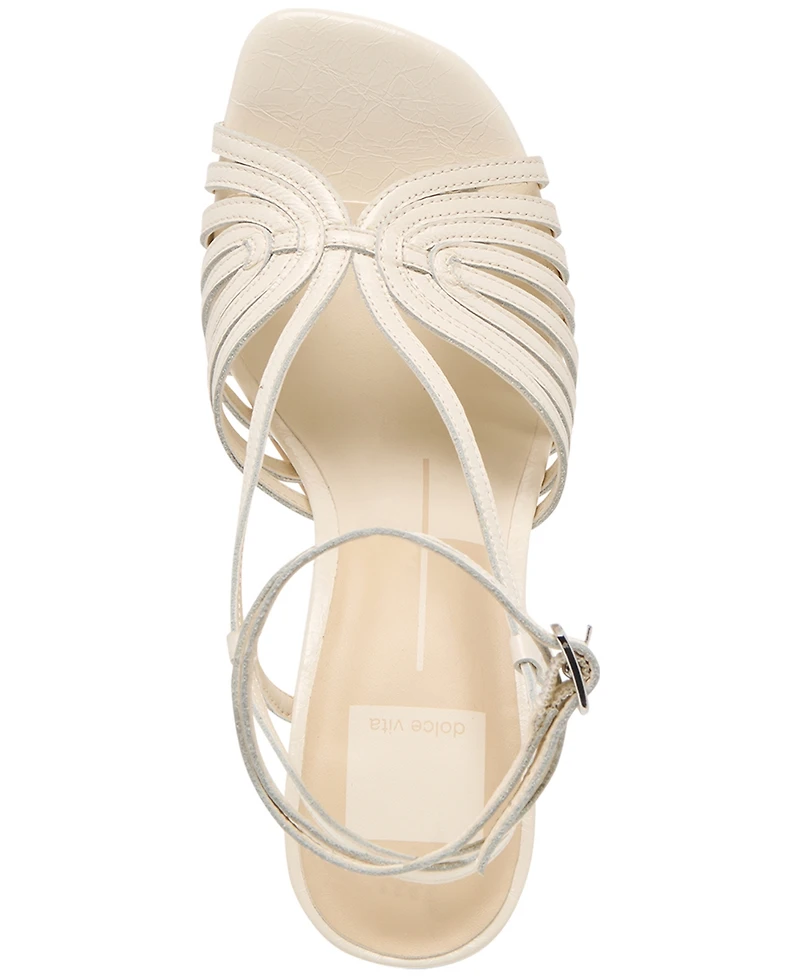 Dolce Vita Women's Nivana Strappy Two-Piece Ankle-Wrap Dress Sandals
