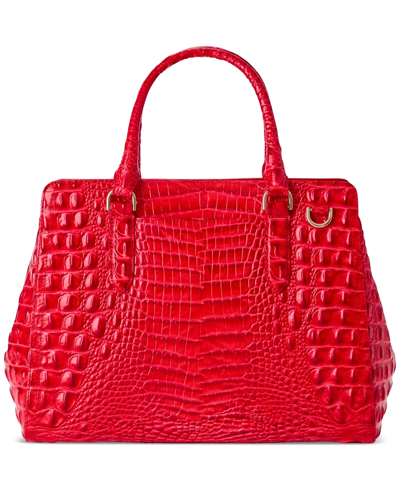 Brahmin Finley Leather Satchel