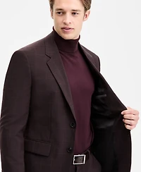 Hugo by Boss Men's Modern-Fit Plaid Suit Jacket