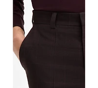Hugo by Boss Men's Modern-Fit Plaid Suit Pants