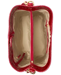Brahmin Celina Vanderbilt Small Leather Bucket Bag