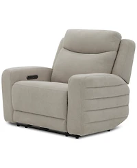 Kristyan Fabric Power Recliner with Headrest Zero Wall & Heat Massage, Exclusively at Macy's