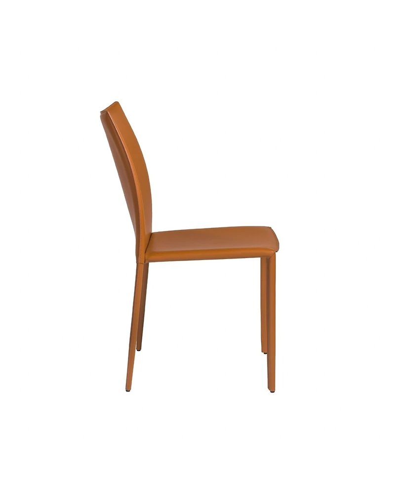 Set of 2 All Stacking Chairs for Dining Room Office or Event Seating