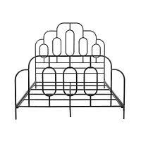 Paloma Metal Retro Queen Bed