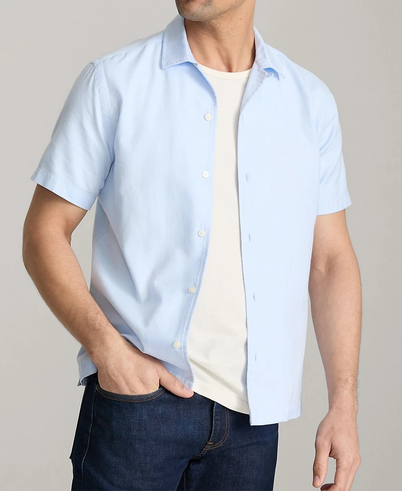 UNTUCKit Men's Regular Fit Short Sleeve Hughes Shirt