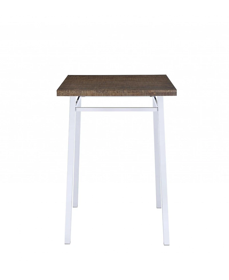 Square Manufactured Wood Bar Table with Sturdy Design