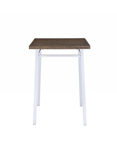 Square Manufactured Wood Bar Table with Sturdy Design