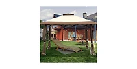 13 x 13 Feet Pop Up Gazebo Tent with Carry Bag for Patio Garden