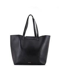 Pre-Owned Versace Medium Virtus Open Shopping Tote Leather