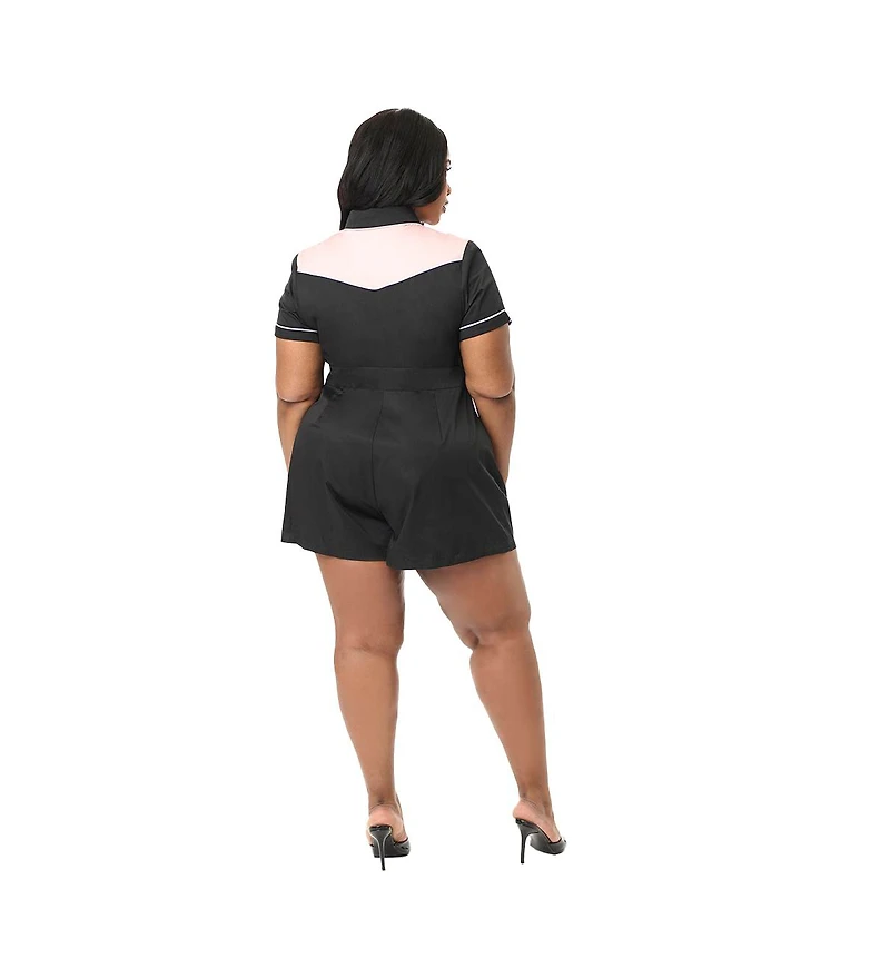 Unique Vintage Plus Size Rodeo Ready Romper