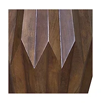 Rustic Solid Wood End Table – Perfect for Living Rooms and Bedrooms