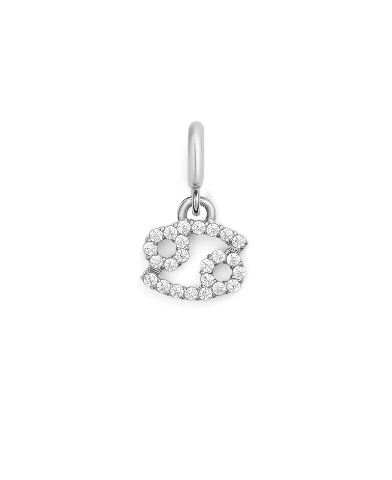 Daniel Wellington Women's Silver Tone Stainless-Steel Watch Charm